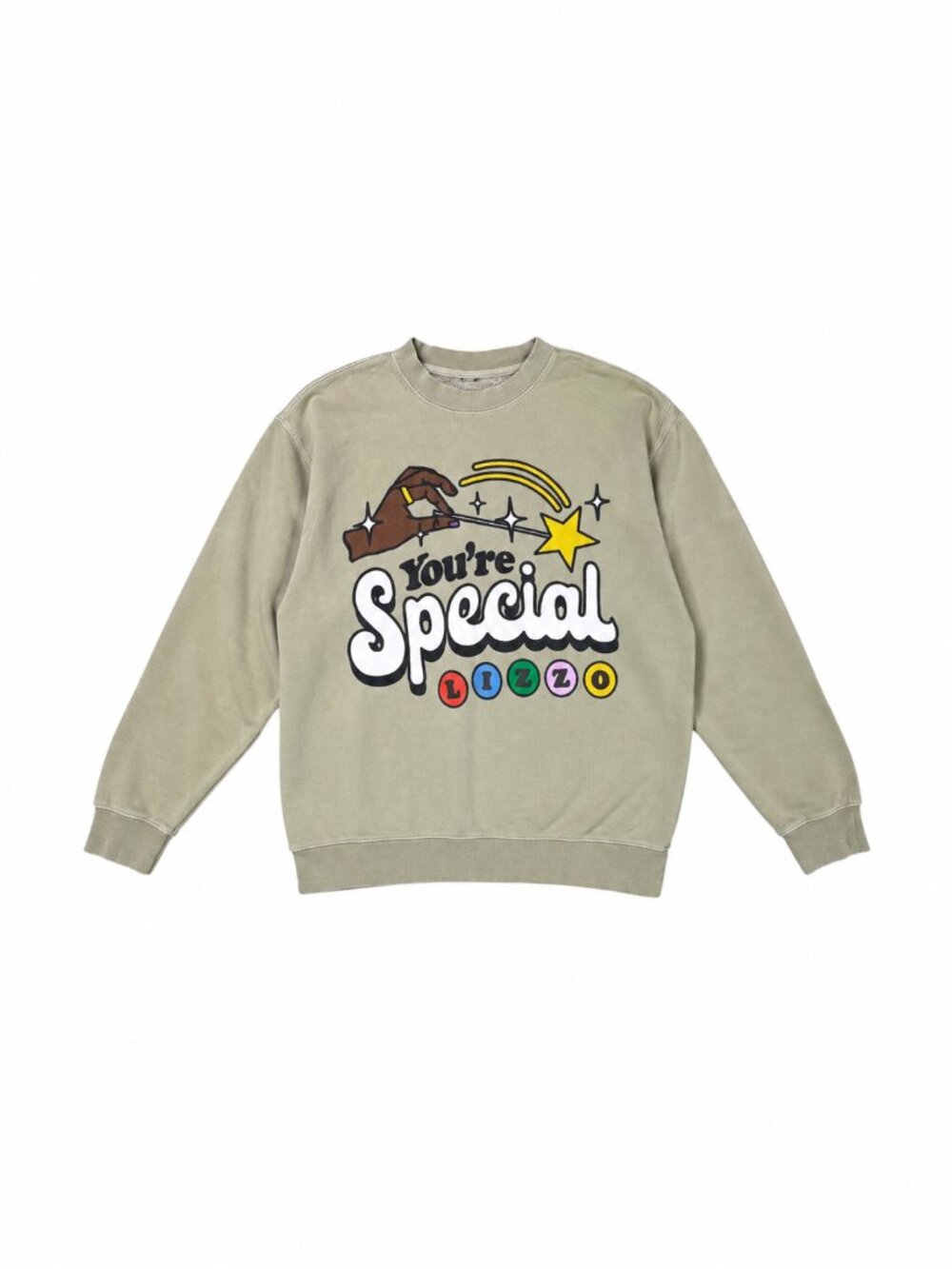 Lizzo Special Graphic Sweatshirt Fleece Crewneck Pullover Medium